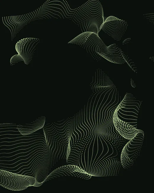 Malla preset: green dot mesh